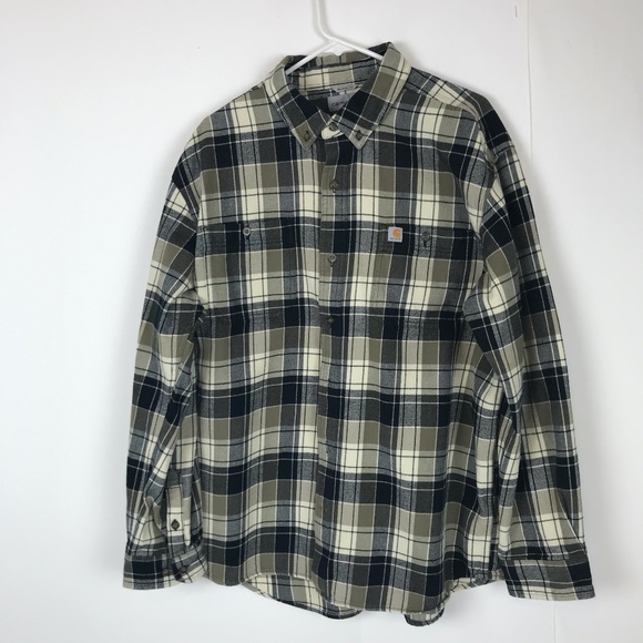 Carhartt Other - Carhartt Plaid Flannel Shirt Relaxed Fit